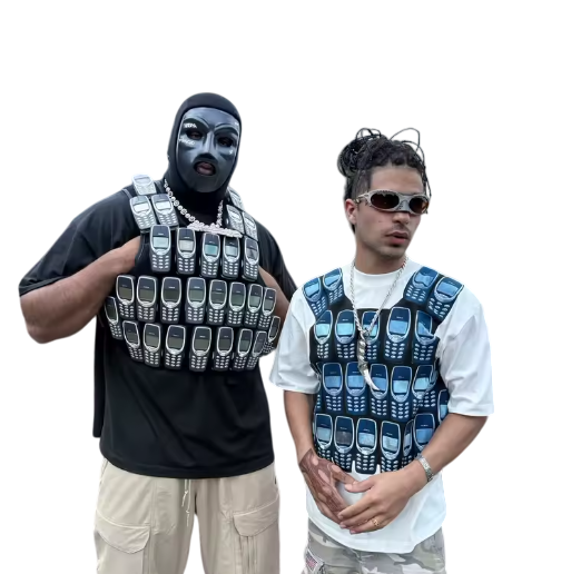 Nokia #Dealer Armor Graphic T-Shirt – Retro Mobile Streetwear White